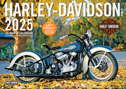 **2025 HARLEY-DAVIDSON DELUXE WALL CALENDAR