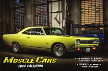 2024 MUSCLE CARS DELUXE WALL CALENDAR
