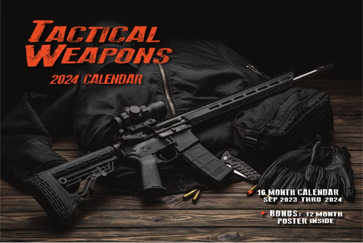 2024 TACTICAL WEAPONS DELUXE WALL CALENDAR MXBOOTY Com   24twcover 1200x1200 