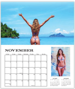 **2025 BEACH BUNS DELUXE WALL CALENDAR