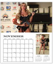 **2025 GUNS & GIRLS DELUXE WALL CALENDAR