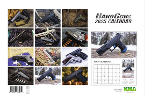 **2025 HANDGUNS DELUXE WALL CALENDAR