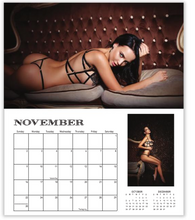 **2025 LINGERIE LADIES DELUXE WALL CALENDAR