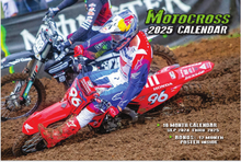 **2025 MOTORCROSS DELUXE WALL CALENDAR