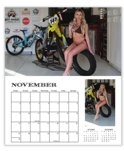 **2025 MX GIRLS DELUXE WALL CALENDAR