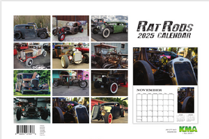 **2025 RAT RODS DELUXE WALL CALENDAR