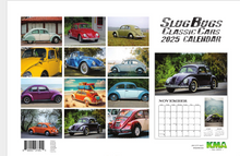 **2025 SLUG BUGS CLASSIC CARS DELUXE WALL CALENDAR