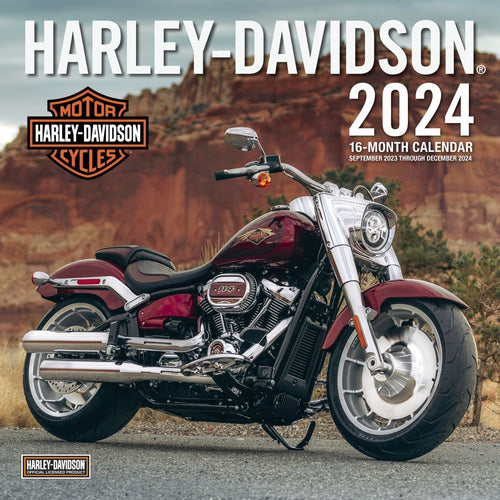 2024 HARLEY-DAVIDSON DELUXE WALL CALENDAR 12