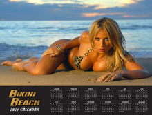 **2027 BIKINI BEACH DELUXE WALL CALENDAR