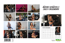 **2027 GUNS & GIRLS DELUXE WALL CALENDAR