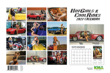 **2027 HOT GIRLS & COOL RIDES DELUXE WALL CALENDAR