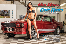 **2027 HOT GIRLS & COOL RIDES DELUXE WALL CALENDAR