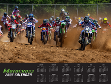 **2027 MOTORCROSS DELUXE WALL CALENDAR