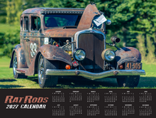 **2027 RAT RODS DELUXE WALL CALENDAR