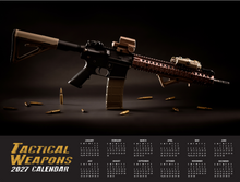 **2027 TACTICAL WEAPONS DELUXE WALL CALENDAR