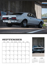 **2027 MUSCLE CARS DELUXE WALL CALENDAR