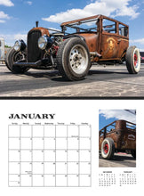 **2027 RAT RODS DELUXE WALL CALENDAR