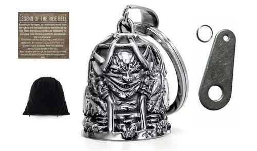 CAGED GREMLIN 3-D THE RIDE BELL & HANGER