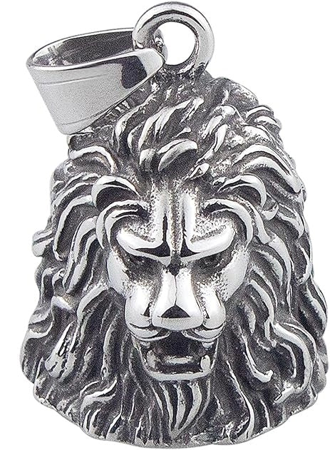 LION HEAD 3-D THE RIDE BELL