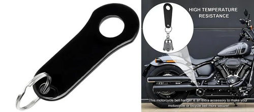 BELL HANGER (BLACK) STAINLESS STEEL THE RIDE BELL