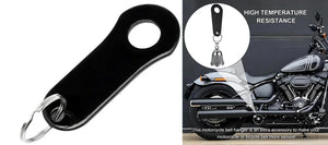 BELL HANGER (BLACK) STAINLESS STEEL THE RIDE BELL