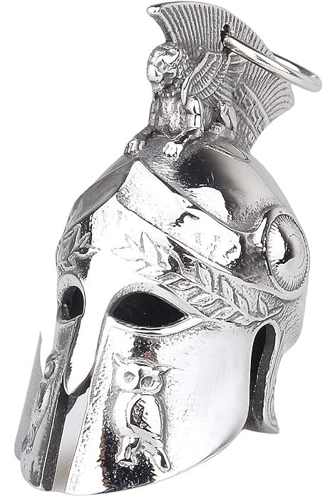 SPARTAN WARRIOR HELMET 3-D THE RIDE BELL