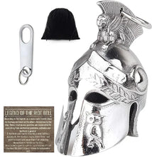SPARTAN WARRIOR HELMET 3-D THE RIDE BELL & HANGER