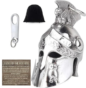 SPARTAN WARRIOR HELMET 3-D THE RIDE BELL & HANGER