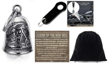 LIVE TO RIDE CHOPPER THE RIDE BELL & BLACK HANGER