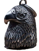 EAGLE HEAD 3-D THE RIDE BELL & HANGER