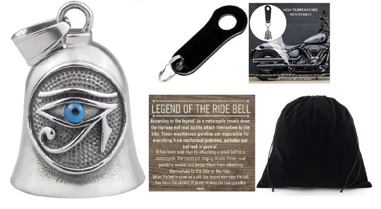 HORUS GUARDIAN EYE THE RIDE BELL & BLACK HANGER