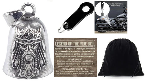 VIKING KING THE RIDE BELL & BLACK HANGER