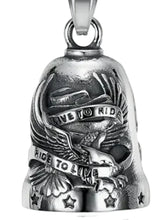 LIVE TO RIDE EAGLE THE RIDE BELL & HANGER