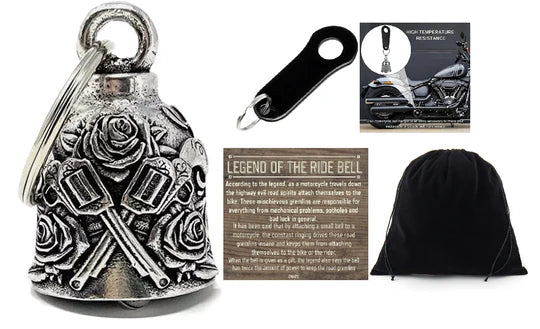 GUNS & ROSES THE RIDE BELL & BLACK HANGER