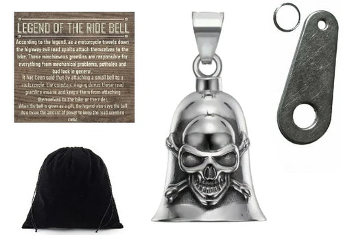 SKULL AND BONES THE RIDE BELL & HANGER