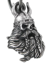 VIKING WARRIOR BEARD 3-D THE RIDE BELL & BLACK HANGER
