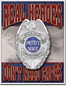 Real Heros Police 12.5"W X 16"H