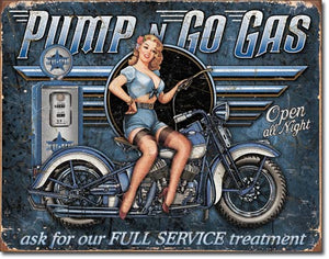 Pump n Go Gas 16"Wx12.5"H