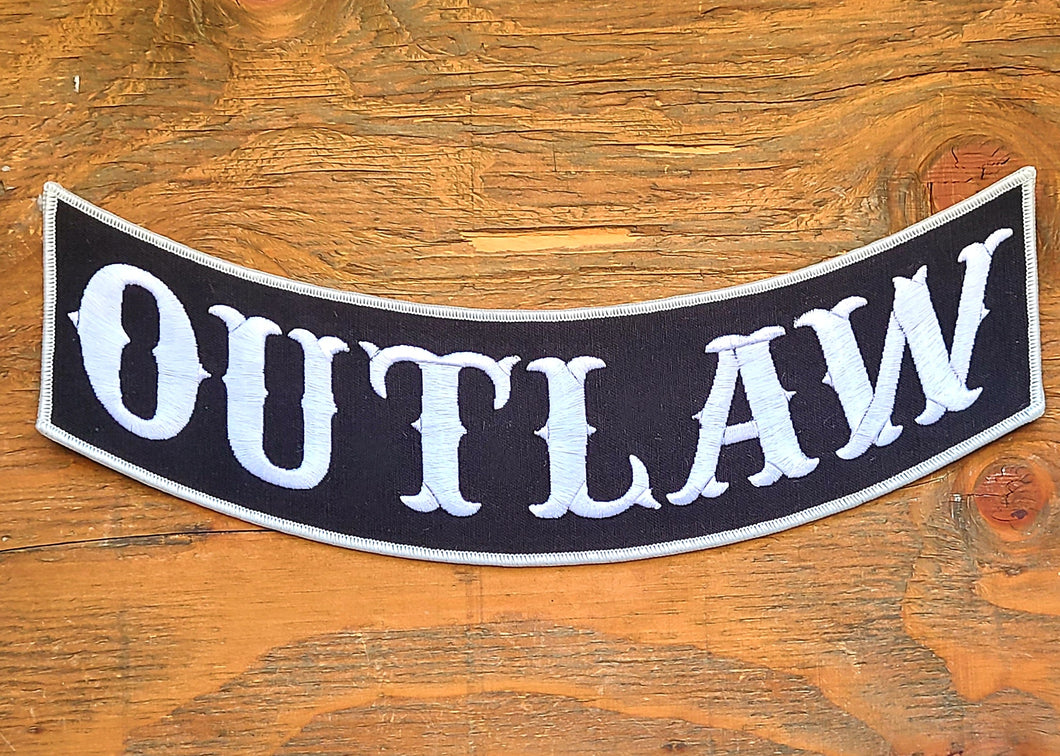 OUTLAW ROCKER PATCH 12