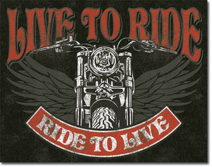 Live to Ride - Bike
