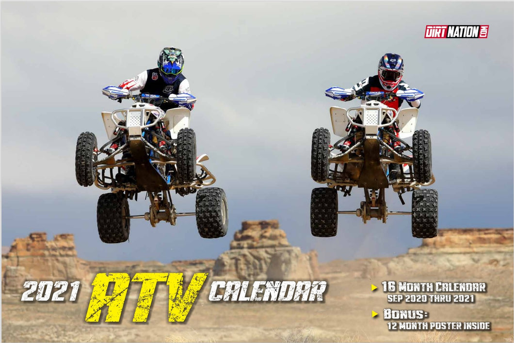 2021 ATV CALENDAR WITH FREE POSTER 50% OFF FREE SHIPPING!