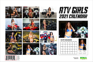 2021 ATV GIRLS CALENDAR WITH FREE POSTER 50% OFF FREE SHIPPING