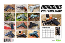 2021 HANDGUNS CALENDAR WITH FREE POSTER 50% OFF WITH FREE SHIPPING!