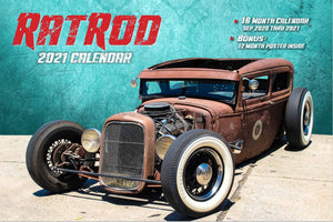 2021 RAT ROD CALENDAR WITH FREE POSTER 50% OFF WITH FREE SHIPPING!