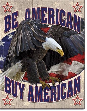 BE AMERICAN