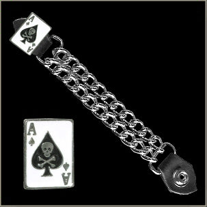 Ace of Spades Skull Vest Extender