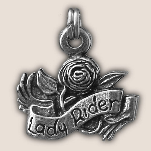 LADY RIDER ZIPPER PULL