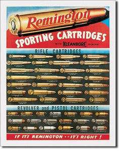 Remington Cartridges 12.5"W X 16"H