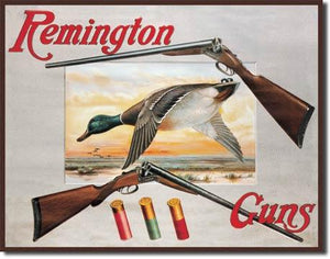 Rem Shotguns and Duck 16"W X 12.5"H