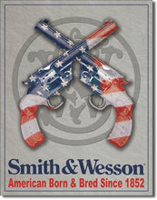 Desperate 3 Pack SMITH AND WESSON Vintage Sign Set Made in USA! Firearms Western\ # 1876\# 1465\ # 1849